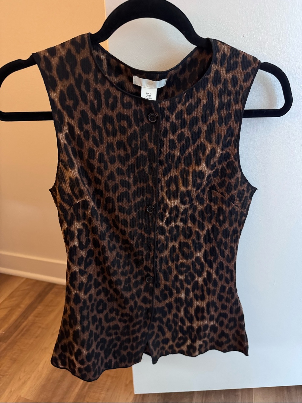 H&M Cheetah Print Top